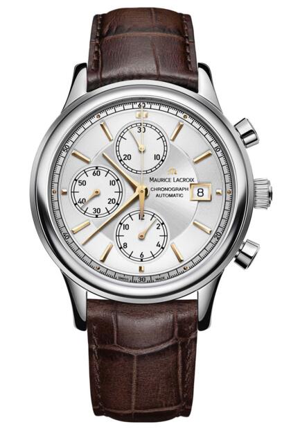 Review Maurice Lacroix Les Classiques Chronographe LC6158-SS001-130-1 watches for sale